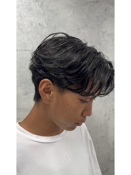 リミットバイアフィナー 大宮店(limit by Afinar) フェザーパーマ/メンズパーマ/センターパート/メンズ