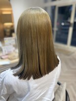 アンドユー(& you.)&nbsp;ブロンドベージュアンブレラカラー