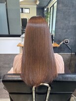 リブロ(LiBro)&nbsp;髪質改善ストレートココアベージュ暗めカラーダークアッシュ