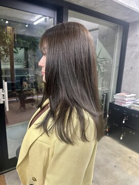 アイフィ(iFY) 【iFY 大川】オリーブグレージュ×レイヤー