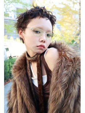 ステップボーンカットオオサカ(STEP BONE CUT OSAKA Via TICK-TOCK) 【ステップボーンカット】ショートカーリーヘア