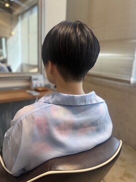 ハンサムショート×ツーブロック