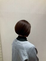 アクセ&nbsp;立体感ハンサムショート大人可愛い奥行きショート30代40代50代