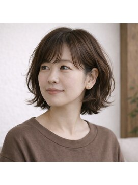 スープレックス ヘアーデザイン(SOUPREX HAIR DESIGN) ミセス柔らかミディアムレイヤーボブ 20代 30代 40代 50代 60代