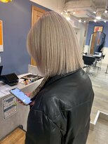 ブリックバイブレイス 千葉 千葉中央(brick by brace)&nbsp;千葉駅/着物ヘア/大人ガーリー/ダークアッシュ/似合わせカット