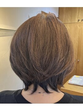 フリースタイル 立川(@.Freestyle) S'グラデ(前上がりボブレイヤー)