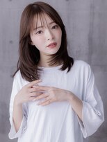 ポケット ヘア いわき泉テラス店(POCKET)&nbsp;着物ヘア/ダークアッシュ/ミディアムレイヤーカット/いわき泉111