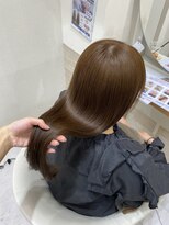 アストレアバイニケ(ASTRAEA by nike)&nbsp;艶々ベージュブラウン