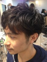エス ヘアメイク スペース(es hair make space) 【武蔵小山es】スッキリ２ブロックナチュラルパーマ