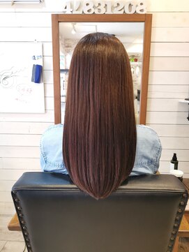 ラウンジアンドヘアープラスグランツ(lounge&hair+grants) サラサラすぎるロング