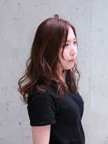 マーブレット(marblet.) 【marblet.】ピンクベージュ×セミロングスタイル☆
