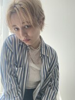 エフ ヘアーアンドリラクゼーション(F. hair & relaxation)&nbsp;【F.】ハイトーンハンサムショート