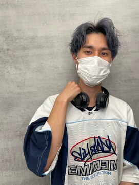 ネクスト 静岡店(NEXT) 【NEXT shizuoka 竹田】センターパート×ブルーシルバー