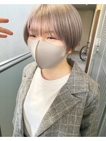 ガルボ ヘアー(garbo hair)&nbsp;#オススメ#人気#ショートヘア#グレージュヘア#簡単スタイリング