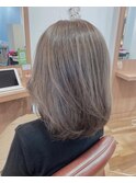 豊橋ビーシャイン★1.5工程ハイライト×アッシュグレージュ