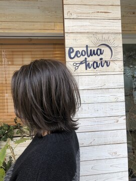 エコルアヘアー 西口(ecolua hair) ウルフボブ