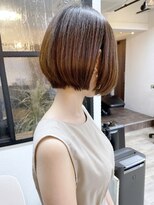 ニット 銀座(knit)&nbsp;《knit銀座》大人可愛い20代30代40代ショートボブ丸み前下がり