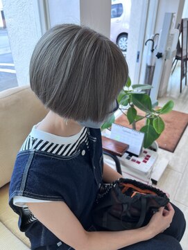 ルシードスタイルチェル ダブルカラーグレージュ［御殿場/裾野/メンズ］