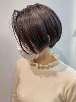 アンドチル 渋谷(AND CHILL)&nbsp;ハンサムショート×ラベンダーアッシュ【AND CHILL渋谷】