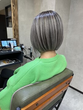 サニー 渋谷(SUNNY) バレイヤージュ、グレージュカラー、ハイライト、ココアベージュ