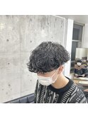 Vマッシュ×波巻きスパイラル 横浜メンズカット　メンズパーマ