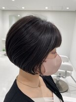 ウル(uru)&nbsp;☆お客様style☆すっきり前下がりミニボブ