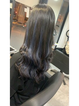 ラフ 難波店(LAFF) #黒髪#ボブルフ#ネビージュ#小顔#ワンレン