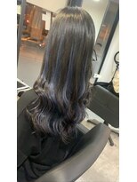 ラフ 難波店(LAFF) #黒髪#ボブルフ#ネビージュ#小顔#ワンレン