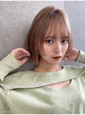 顔周りレイヤーボブ(新潟/万代)