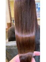 ベレッタ 枚方店(veretta.)&nbsp;艶の出やすい柔らかベージュ30代／40代/50代（田村良平）ロング