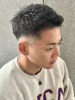 ニアウ 太田店(Niau)&nbsp;メンズパーマメンズショートスパイキーショートボックスショート