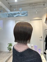 ロカ 表参道(loka)&nbsp;イメチェン/切りっぱなしボブ[表参道/髪質改善/ハイライト]