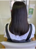 ★ナチュラルセミロング×メテオ酸熱トリートメント