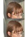 ラフィスヘアーグロー 中百舌鳥店(La fith hair glow) フルバング◎いつものスタイルに少し変化を加えて可愛いスタイル