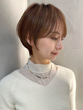 レジット 海老名(Legit) [Legit] 丸みショートヘア☆小顔前髪 白髪隠し 耳掛けショート