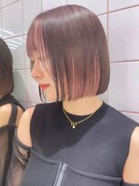 ココ なかもず店(COCO)&nbsp;レイヤーカット/ボブ/髪質改善/チェリーブラウン