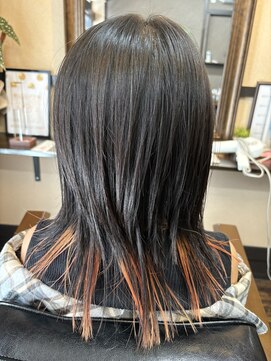 コネクト(Connect) ウルフ、オレンジ系オンカラー