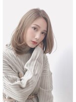 ニスル 町田店(NISURU)&nbsp;似合わせカット/大人ガーリー/ダークアッシュ/着物/町田/町田駅