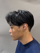 ニコ トウキョウ ヨコハマ(nico)&nbsp;メンズ/センターパート/ニュアンスパーマ