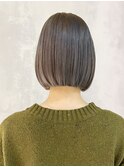ボブミディアムショートくびれヘア顔周りレイヤー_ba509341