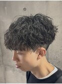 縦落ちツイストスパイラルパーマ
