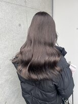 フリーラ 表参道(freera) アッシュブラウンブリーチなしダブルカラーグレージュ髪質改善