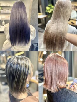 RCの写真/平日限定★小顔カット＋理想のヘアカラーで最旬スタイルに！カラーのメニューが豊富◎お得にキレイが叶う☆