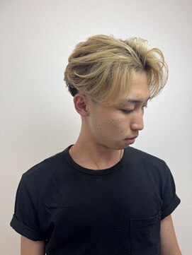 ステージ(STAGE) 海外風メンズブロンド　バレイヤージュ