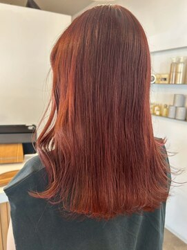 ミルヘアデザイン(mil hair design) ピンクベージュ　艶髪　韓国風　髪質改善　顔まわり　顔周り