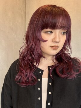 ラヴィズム 長岡店(LUVISM) 韓国/顔周りレイヤー/ダブルカラー/ベージュ/前髪新潟長岡宮関