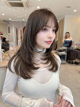 ジーナ 横浜(Zina) 髪質改善*デジタルパーマ韓国ヘア前髪*美髪【Zina横浜】