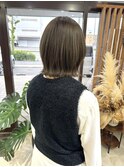 ミニボブ / オリーブベージュ
