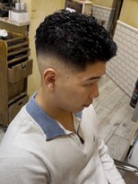 グルーマーズトウキョウ(GROOMER/S TOKYO)&nbsp;men's/メンズ/リバースセンターパート/サーフカール/神保町/眉毛
