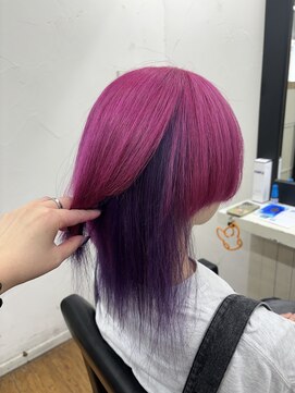 カノン(kanon) 【kanon松戸】香野優子　原色ピンク×原色バイオレット